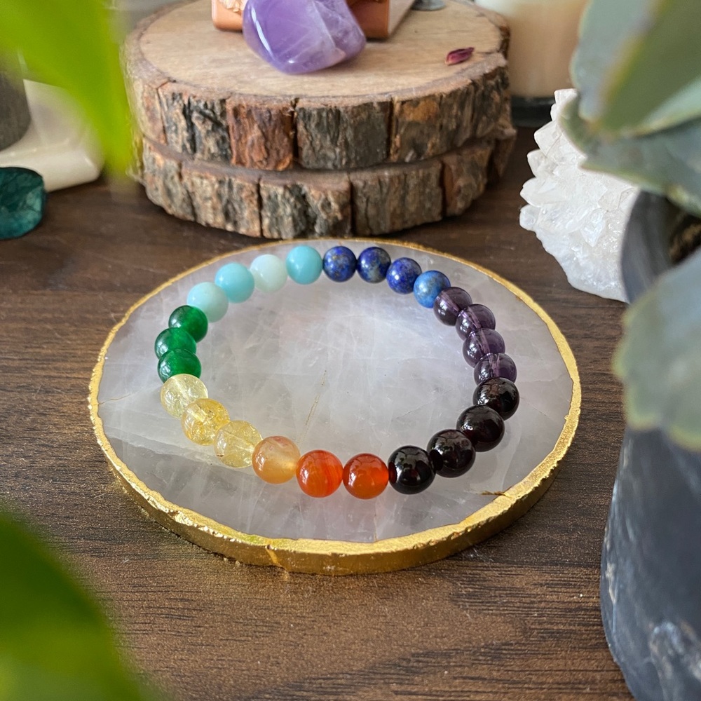 Seven Chakra Bracelet - Picture 2 of 4